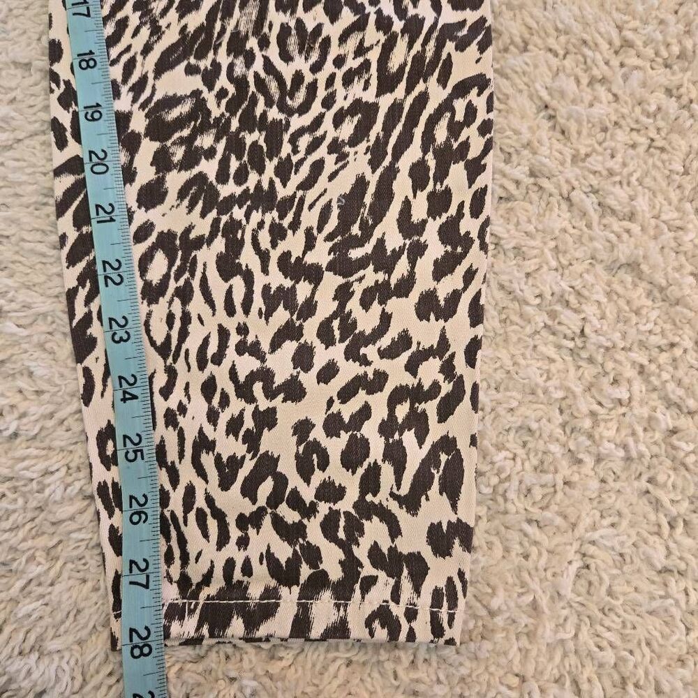 Style & Co Animal Print Curvy Skinny Jean 14 - Picture 7 of 8